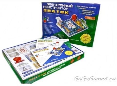 Электронный конструктор Знаток: школа 999 схем