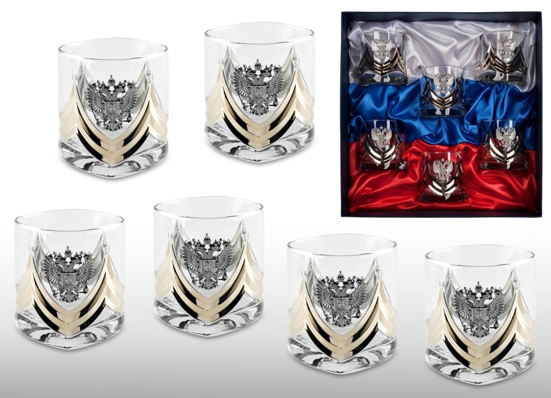 Набор бокалов для виски Великая Россия