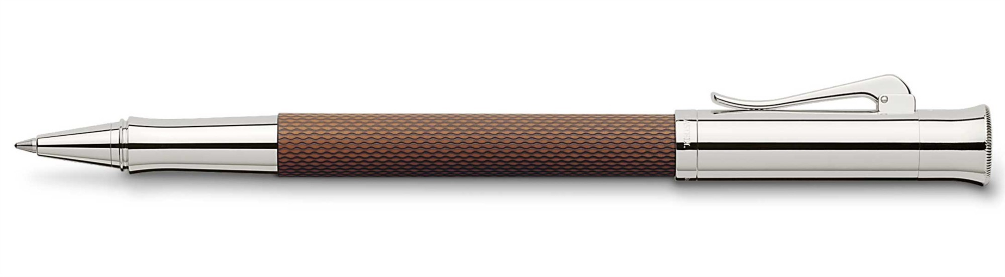 Ручка-роллер Graf von Faber-Castell Guilloche Cognac