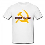 Футболка BORN IN USSR