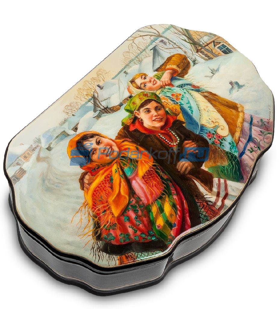 Шкатулка для украшений Три девицы