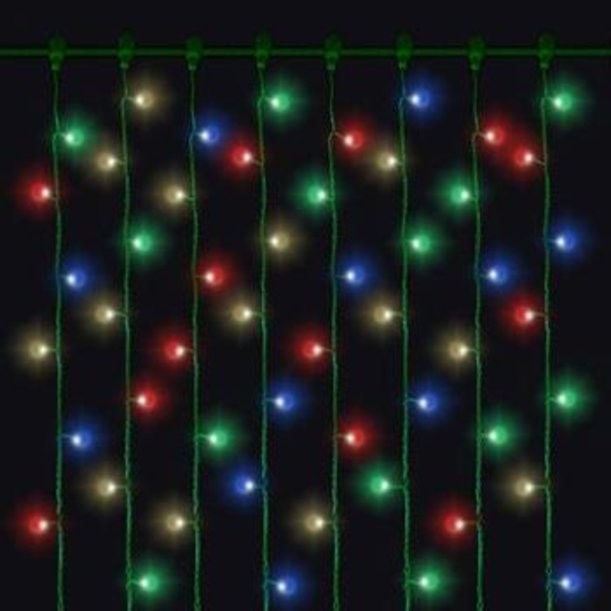 Светодиодная зеленая гирлянда «Дождь» Mister Christmas
