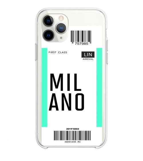 Чехол для iPhone One-way Ticket #12