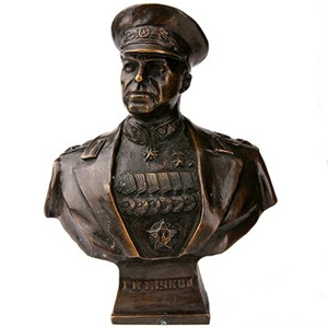 Бронзовый бюст «Жуков»