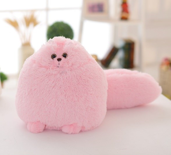 Мягкая игрушка Персидский кот Розовый 50 см