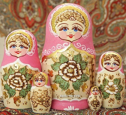 Набор матрешек Цветы