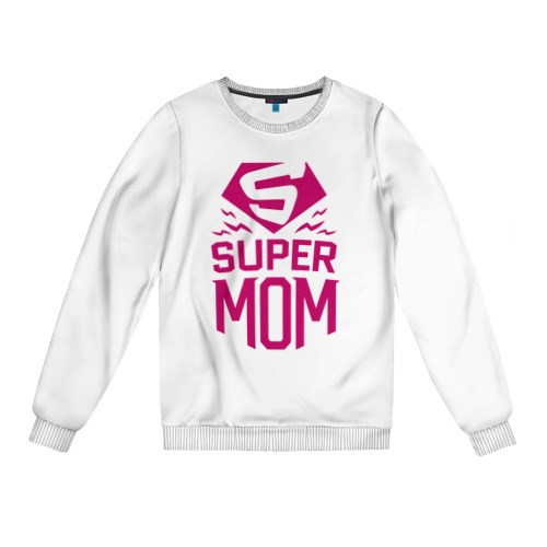 Женский свитшот Super mom