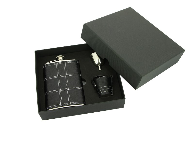 Итальянский набор с флягой S.Quire Black set