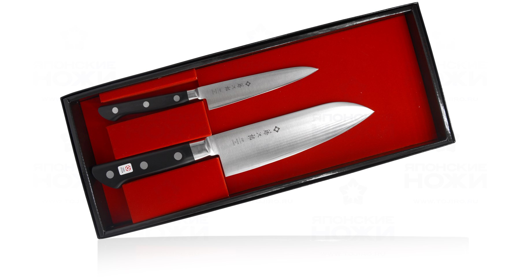 Набор из 2-х Кухонных Ножей - TOJIRO - Western Knife FT-030