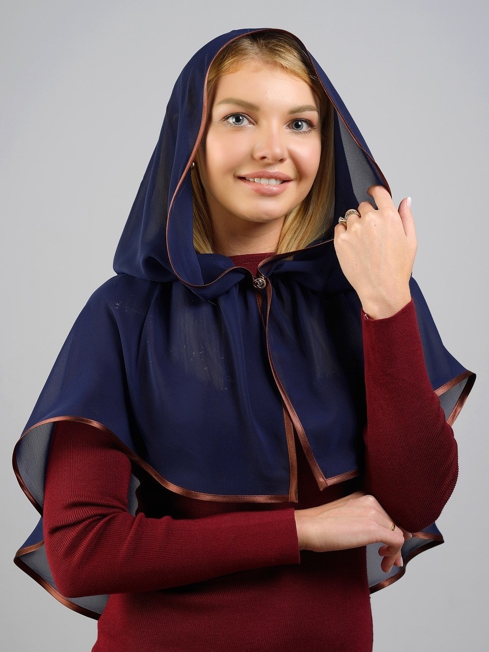 Неспадающий платок Хризантема