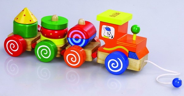 Игрушка-каталка Паровозик