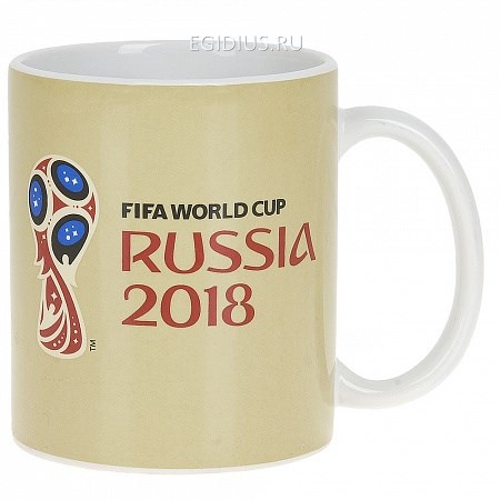 Керамическая кружка Чемпионат Мира FIFA 2018, 330 мл