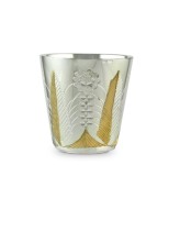 Серебряная стопка с эксклюзивной гравировкой, 33,5 гр
