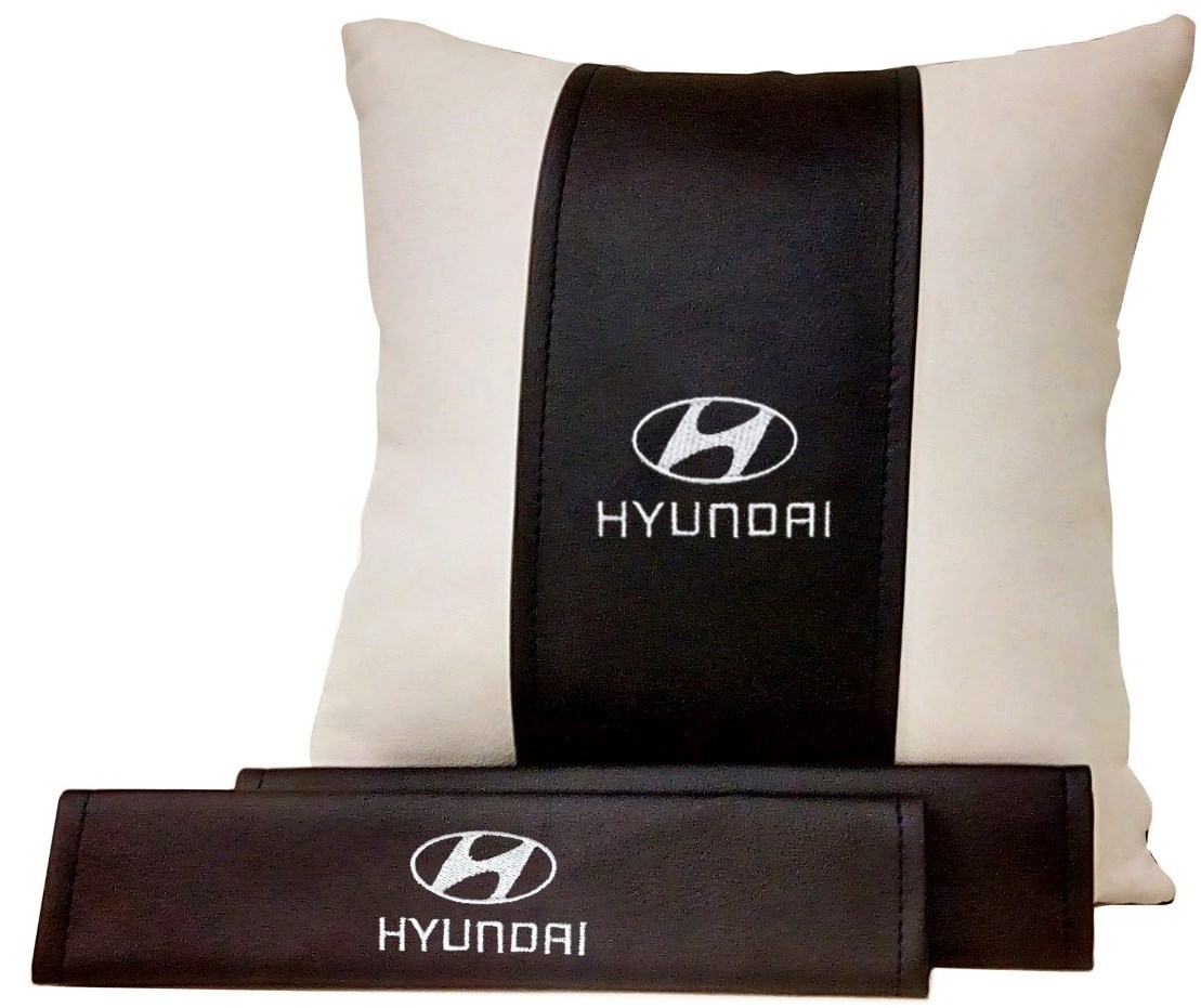 Набор из подушки и накладки на ремень безопасности Hyundai