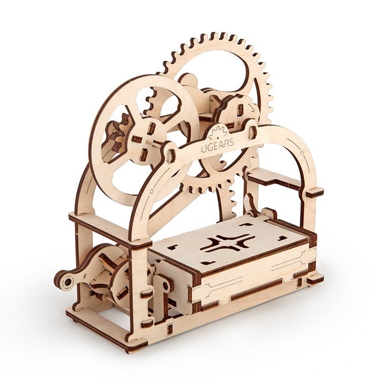 Деревянный конструктор Ugears Механическая шкатулка