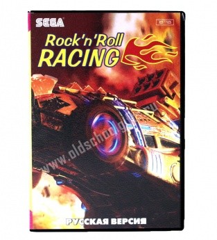 Картридж для Sega - игра Rock and Roll Racing