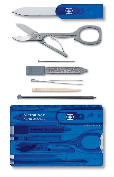 Швейцарская карточка VICTORINOX SwissCard Classic 0.7122.T2