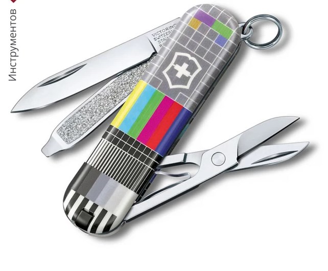 Складной нож Victorinox Classic Retro TV