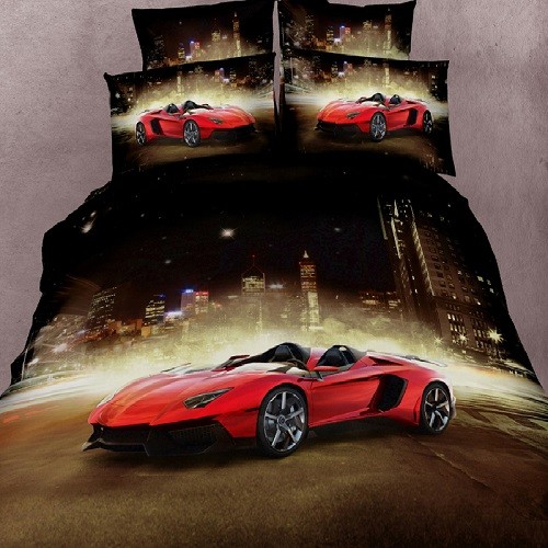 3D-постельное белье Стритрейсеры