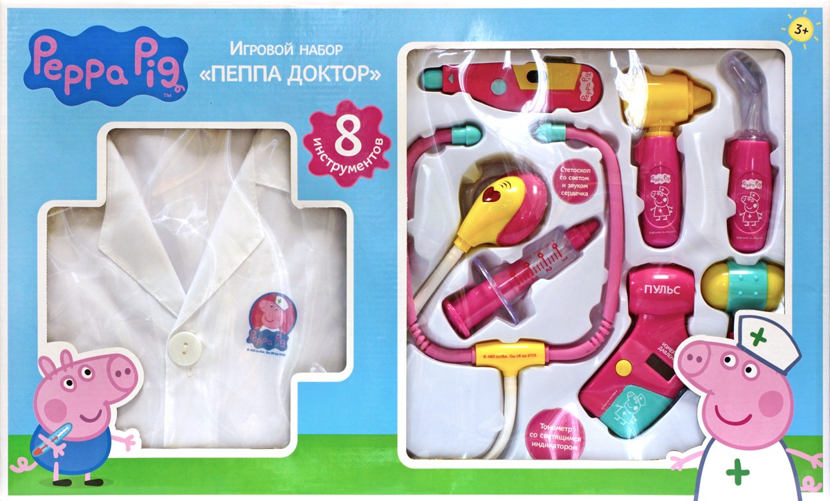 Игровой набор «Пеппа-доктор», Peppa Pig