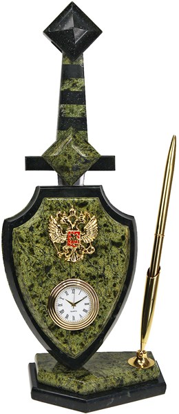 Часы Щит и меч накладка Орел РФ