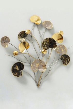 Интерьерное украшение на стену STEEL BOUQUET