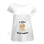 Футболка для беременных I make good Babies
