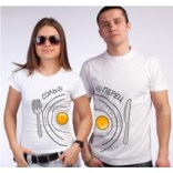 Футболки для двоих Соль и перец