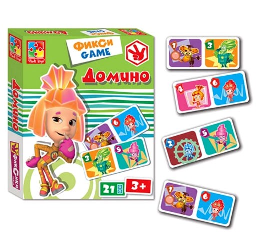 Домино для детей «Фиксики»