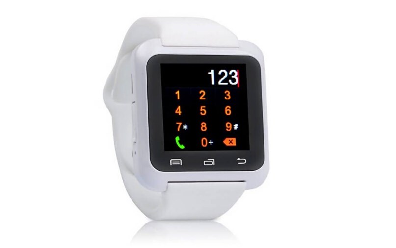 Умные часы Smart Watch U80 белого цвета