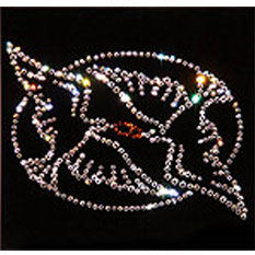 Картина Swarovski «Голуби»