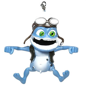 Танцующий лягушонок Crazy Frog на присоске
