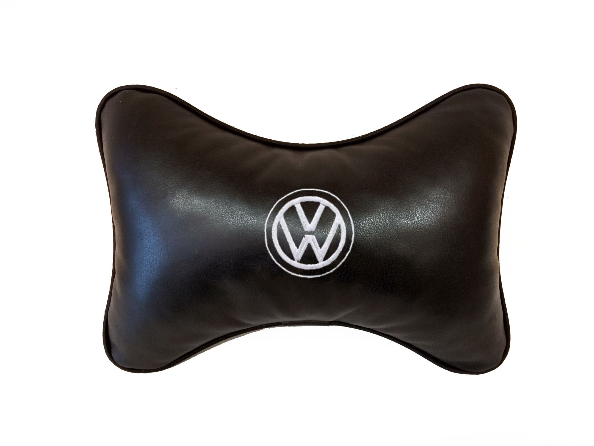 Подушка на подголовник VOLKSWAGEN (из натуральной кожи)
