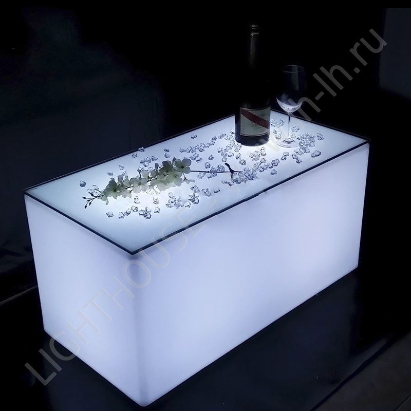 Светящийся LED стол Carignan S RGB Accum (под заказ)