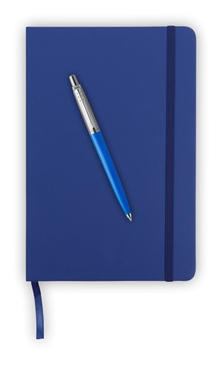 Набор из шариковой ручки Parker Jotter Originals Blue и блокнота A5
