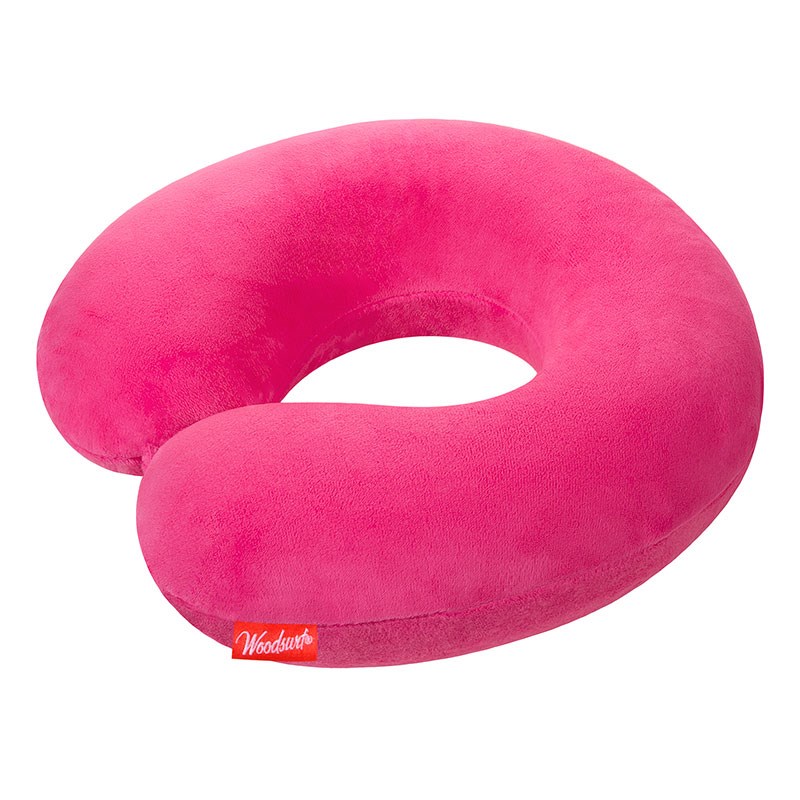 Подушка для путешествий La Siesta Memory Foam (цвет: фуксия)