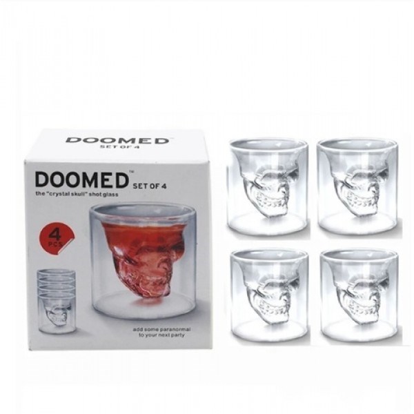 Набор рюмок Череп Doomed