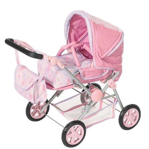Зимняя коляска для куклы Baby Born с переноской