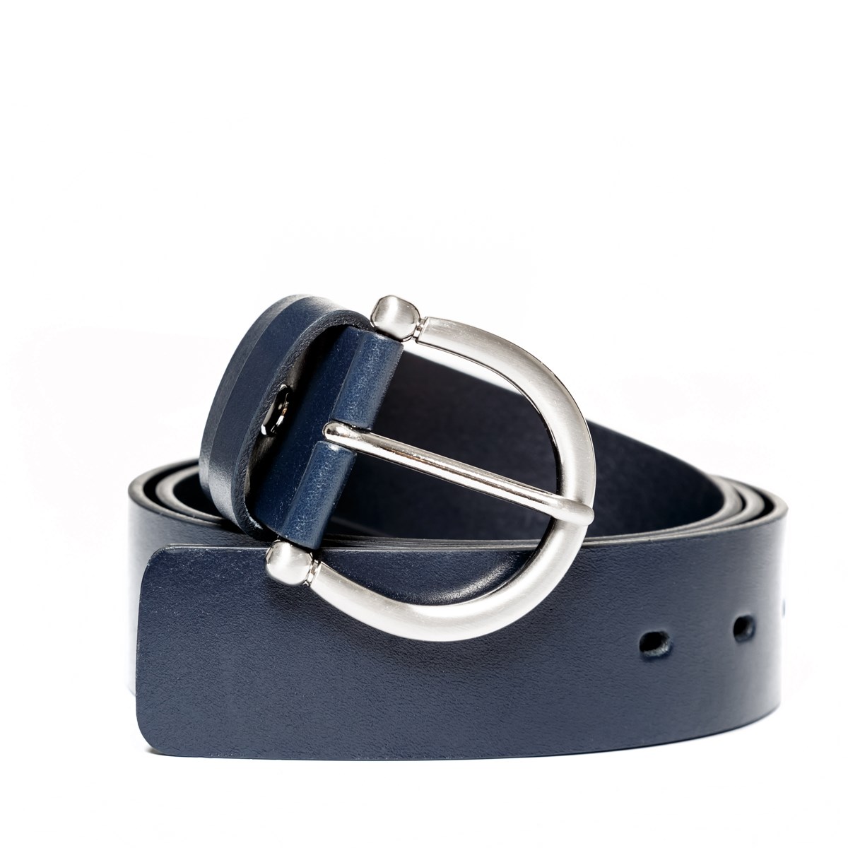 Женский кожаный ремень Gloster Dark Blue