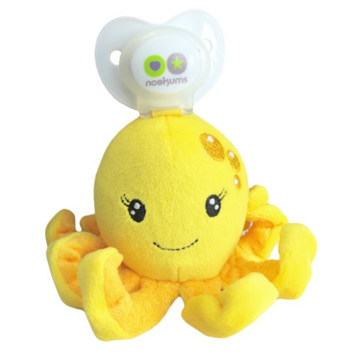 Держатель соски Осьминог Олли NOOKUMS PACI-PLUSHIES