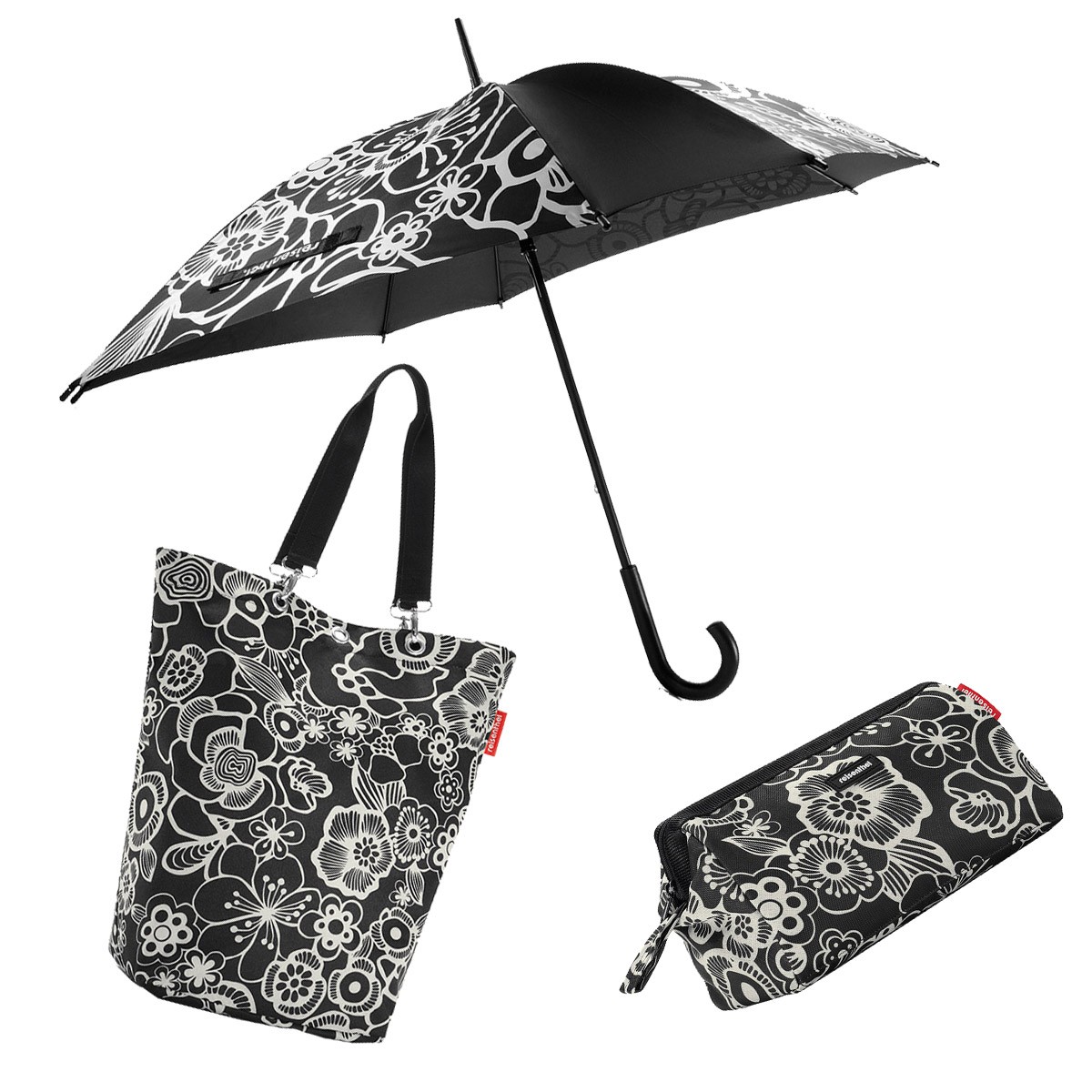 Набор Reisenthel fleur black 2