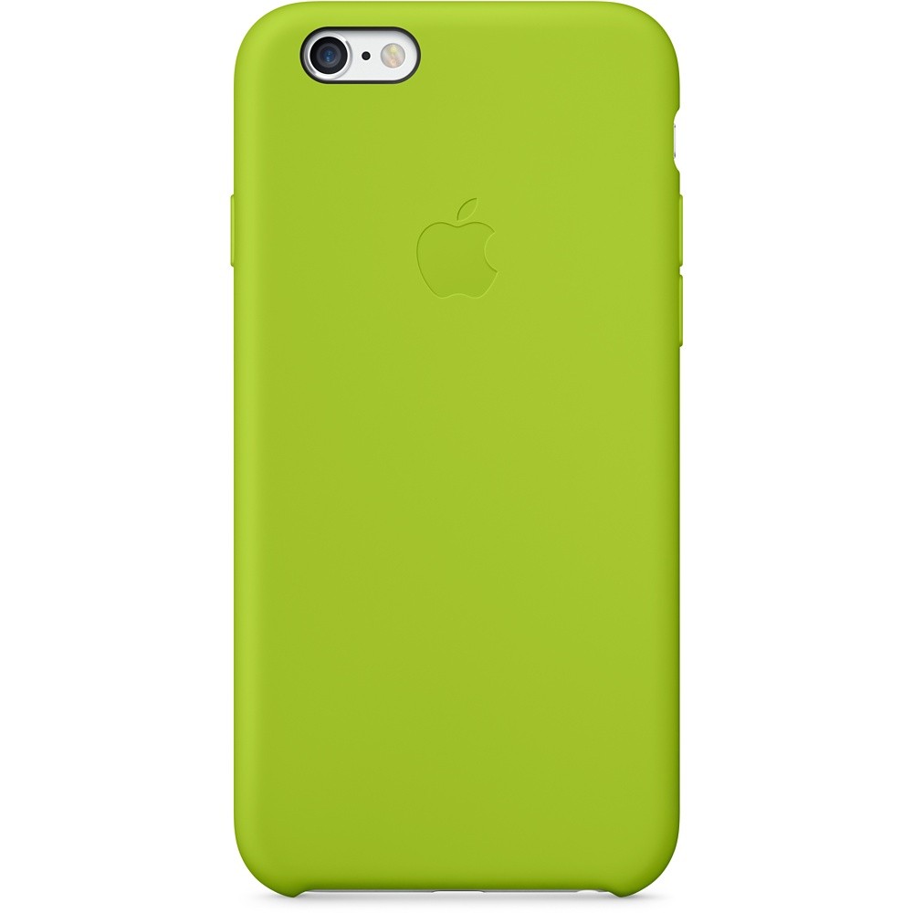 Зеленый силиконовый чехол для Apple iPhone 6 Plus