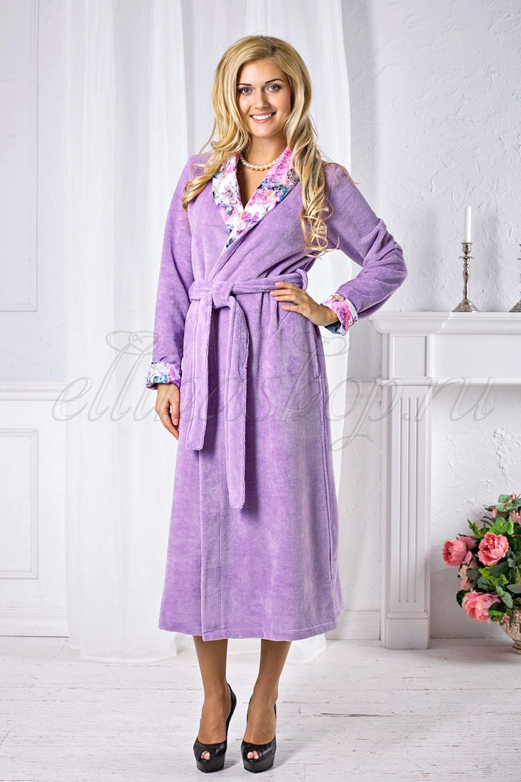 Женский махровый халат FW
