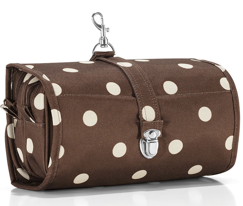 Косметичка-органайзер Wrapcosmetic mocha dots