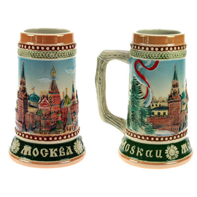 Пивная кружка коллекционная «Москва»