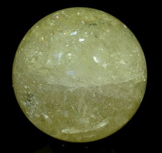 Шар из цитрина, диаметр 52-54 мм