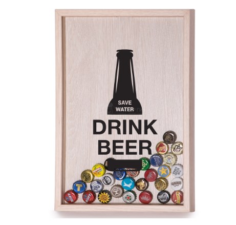 Копилка для пивных крышек Save Water and Drink Beer
