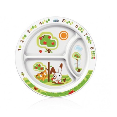 Порционная тарелка, 12 м+ Avent SCF702