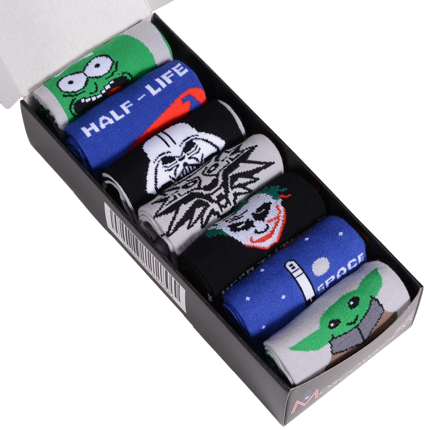 Набор из 7 пар мужских носков moscowsocksclub