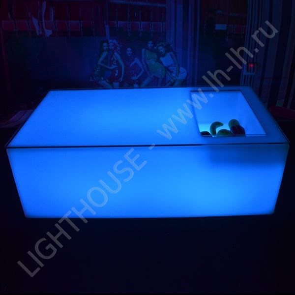 Светящийся LED стол Stenay RGB Accum (под заказ)